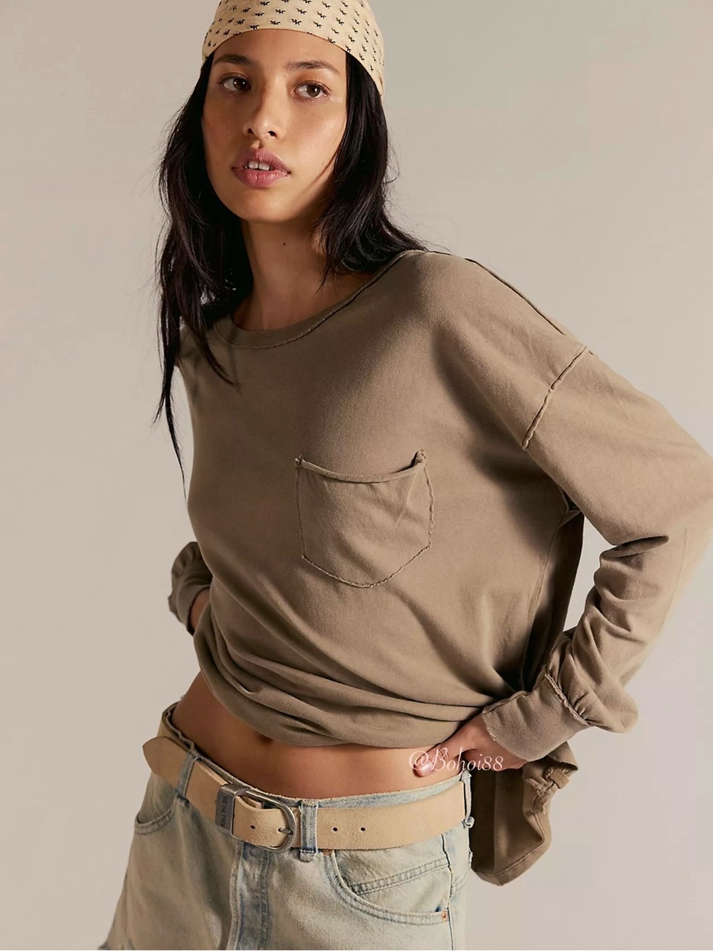 NEW Free People We The Free Fade Into You Tee